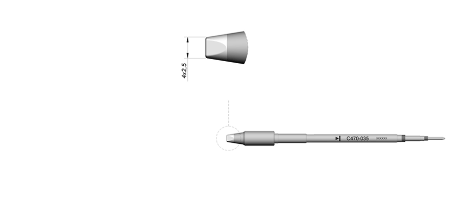 C470035 - Cartridge for T470 Comfort handpiece